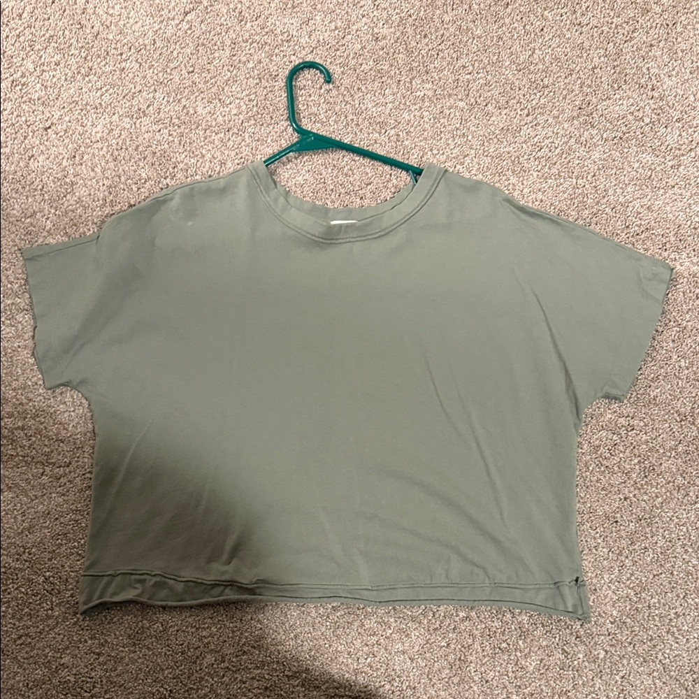 Casual Green Women's Top